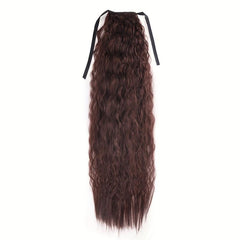 76 2 cm Afro Curly Drawstring Ponytail Heat Resistant Fiber Synthetic Soft
