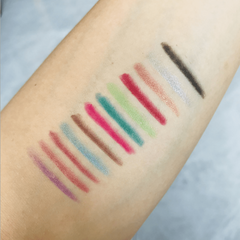 12pcs Eyeliner Eyeshadow Pen Set Colorful Luminous Waterproof Eye Makeup Stick