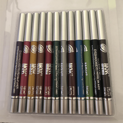 12pcs Eyeliner Eyeshadow Pen Set Colorful Luminous Waterproof Eye Makeup Stick