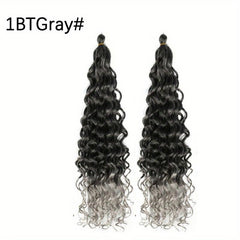 Curly Braiding Hair Extensions 50 8 Cm Synthetic Curly Crochet Hair