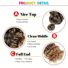 Curly Braiding Hair Extensions 50 8 Cm Synthetic Curly Crochet Hair