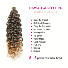 Curly Braiding Hair Extensions 50 8 Cm Synthetic Curly Crochet Hair