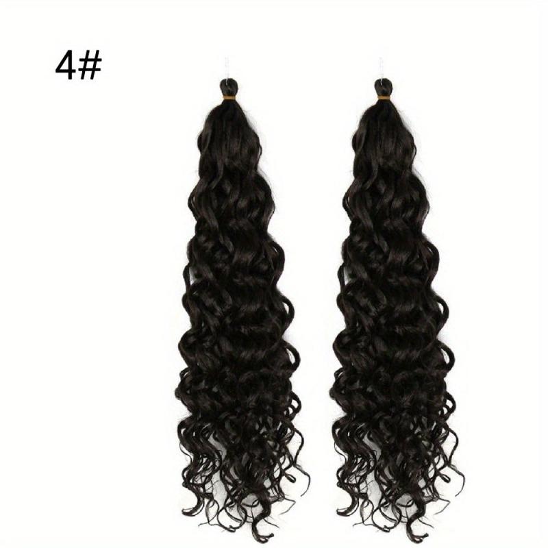 Curly Braiding Hair Extensions 50 8 Cm Synthetic Curly Crochet Hair