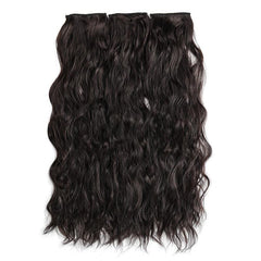Long Curly Wavy Clip In Hair Extensions Set for Women
