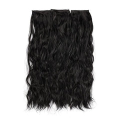 Long Curly Wavy Clip In Hair Extensions Set for Women