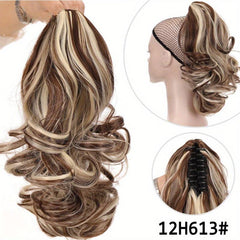Curly Hair Ponytail Extension Synthetic Clip In False Hairpiece