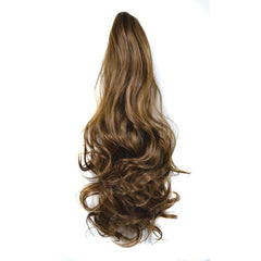 Curly Ponytail Extension High Temp Silk Claw Clip Volume Style Hair