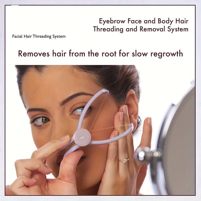 Mini Facial Hair Remover Spring Threading Face Defeatherer