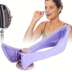 Mini Facial Hair Remover Spring Threading Face Defeatherer