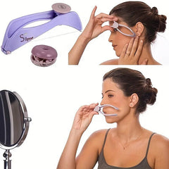 Mini Facial Hair Remover Spring Threading Face Defeatherer