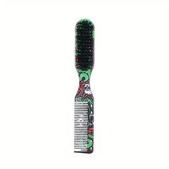 Professional Double Sided Barber Comb Brush For Haircuts Beard Styling