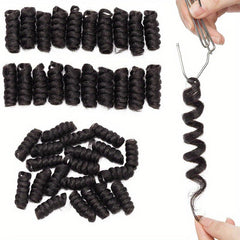 20 Roots Afro Jamaican Bounce Curly Short Spring Twist Braids Hair Extensions