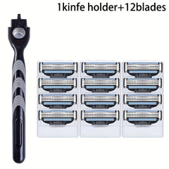 3-Layer Manual Safety Razor for Classic Shaving Set