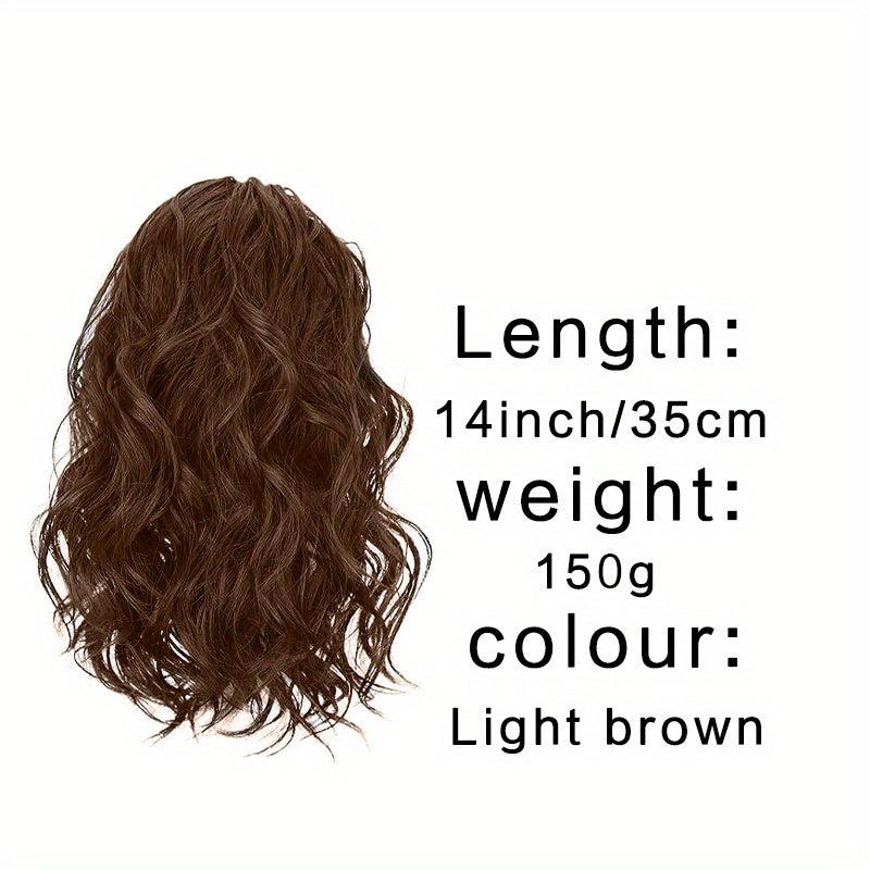 Curly Wavy Ponytail Extensions Clip In Hair Extensions Natural Look