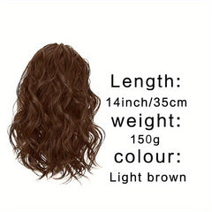 Curly Wavy Ponytail Extensions Clip In Hair Extensions Natural Look