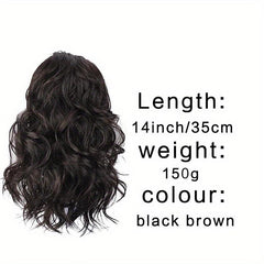 Curly Wavy Ponytail Extensions Clip In Hair Extensions Natural Look
