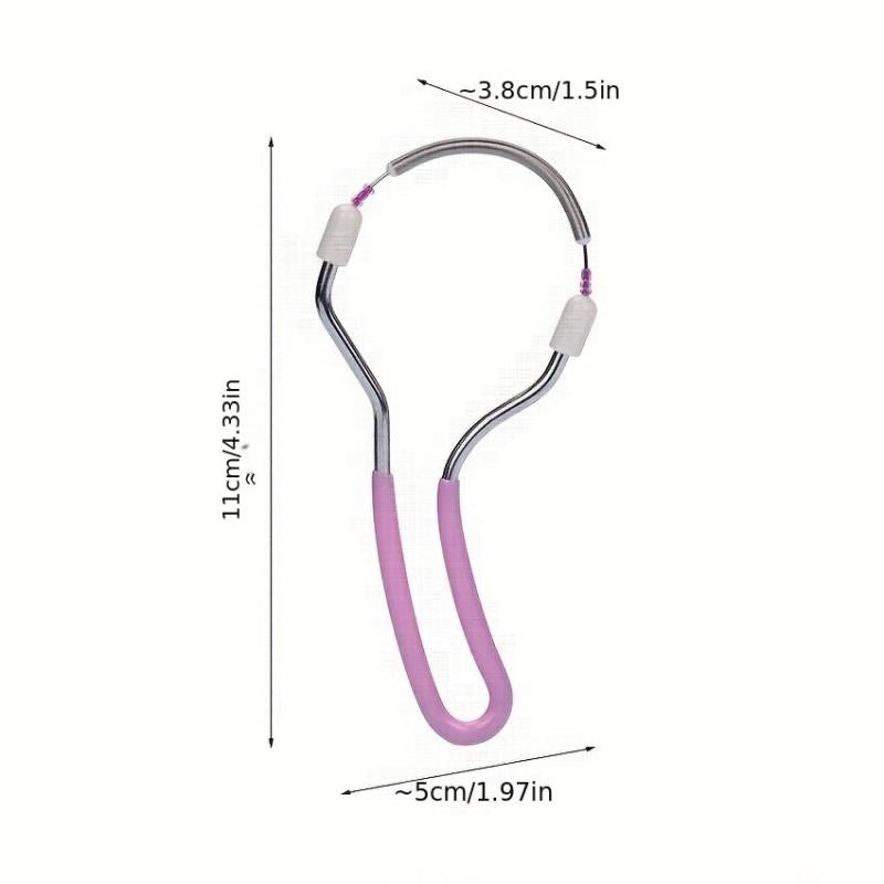 Portable Handheld Spring Roller Epilator for Facial Hair Removal