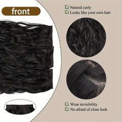 3pcs 45 72 Cm Curly Hair Clip Extensions Synthetic Hair Add Volume Length