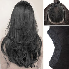 Long Straight Synthetic Hair Extensions for Instant Style Transformation