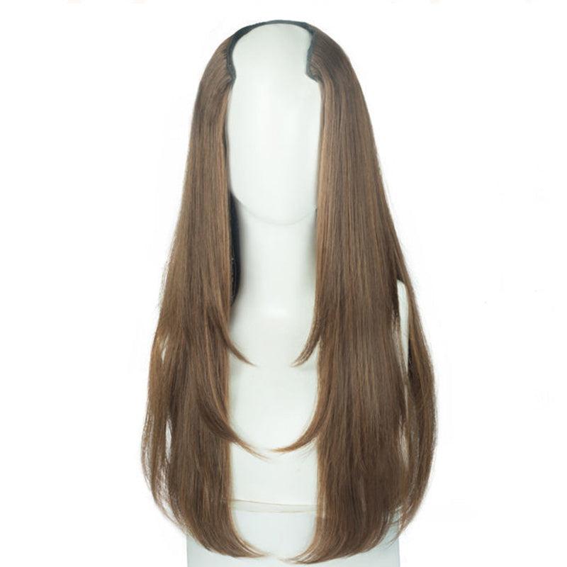 Long Straight Synthetic Hair Extensions for Instant Style Transformation