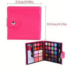 32 Color Eyeshadow Palette Matte Shimmer Finish With Mirror