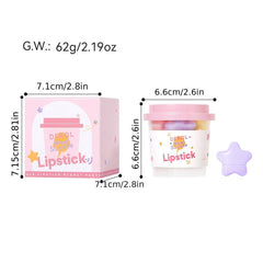 6 PCS Star Lipgloss Matte Lipstick Set