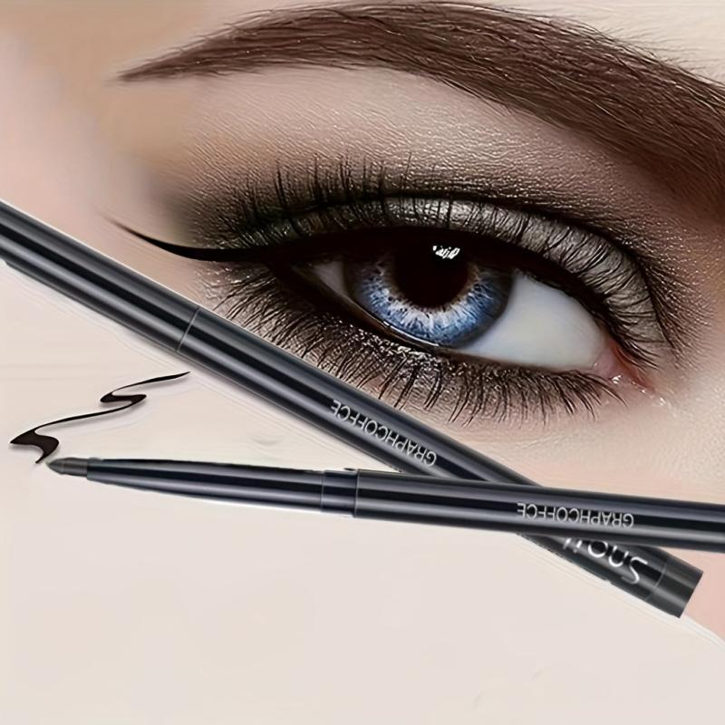 Auto Rotating Eyebrow Pencil Brown Coffee Waterproof Anti Smudge Novice Liner