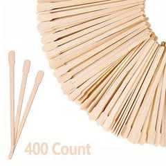 100 Wooden Wax Sticks for Hair Removal Pack