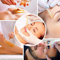 100 Wooden Wax Sticks for Hair Removal Pack