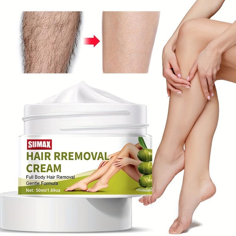 Gentle Olive Hair Removal Cream Underarms Lips Sensitive Formula