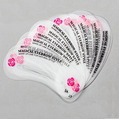 Eyebrow Stamp Stencil Kit Reusable Eyebrow Template 3 Minutes Makeup