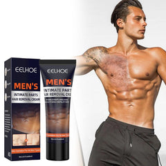 60ml Men Hair Removal Cream Painless Hair Remover Soothing Unwanted Body Hair