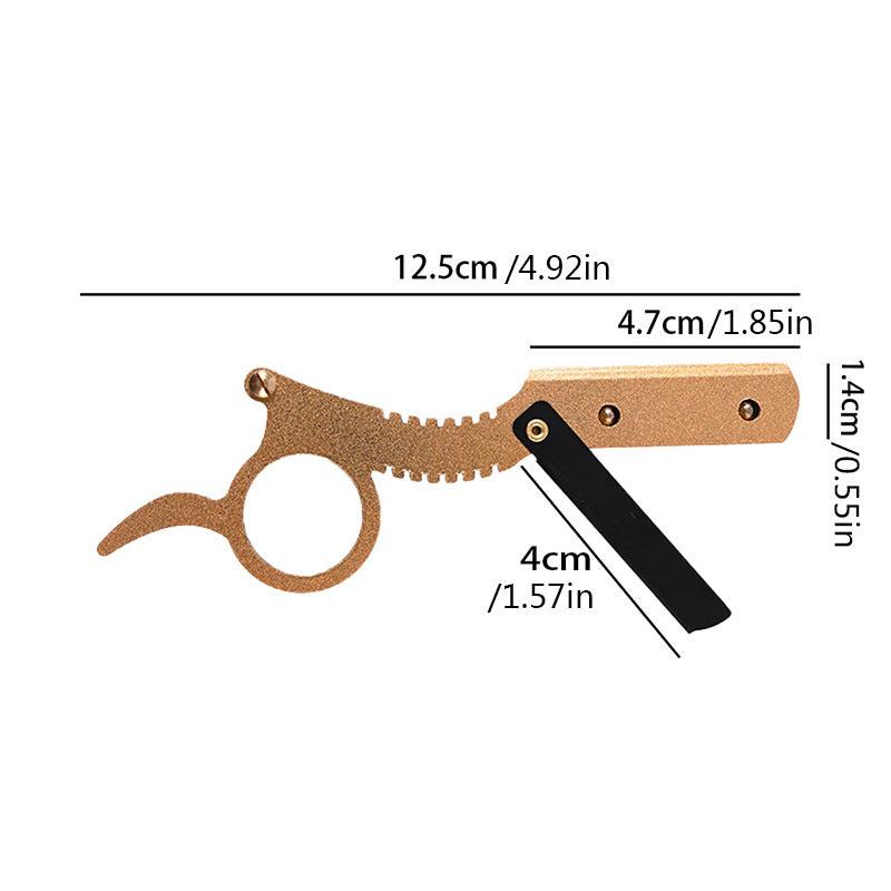 Barber Razor Haircut Beard Shaving Tool - Manual Depilation Razor