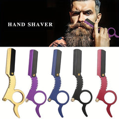 Barber Razor Haircut Beard Shaving Tool - Manual Depilation Razor