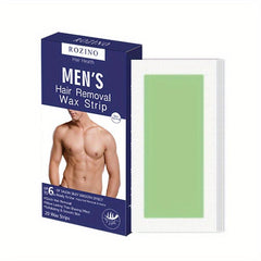 20 Sheets Portable Wax Strips for Men Hair Removal At Home
