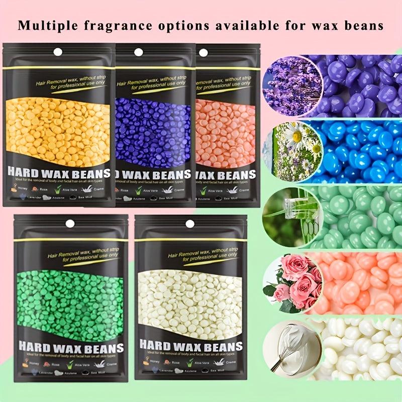 100g Hard Wax Beads Hair Removal 35 OZ Bulk Wax Pearls Home Waxing