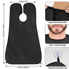 Beard Bib Apron For Men Hair Catcher - Shaving Grooming Accessories
