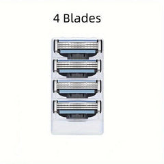 Sharp 3 Layer Razor Blades 12 8 4pcs Replacement Blades Vintage Wet Shaving