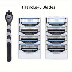Sharp 3 Layer Razor Blades 12 8 4pcs Replacement Blades Vintage Wet Shaving