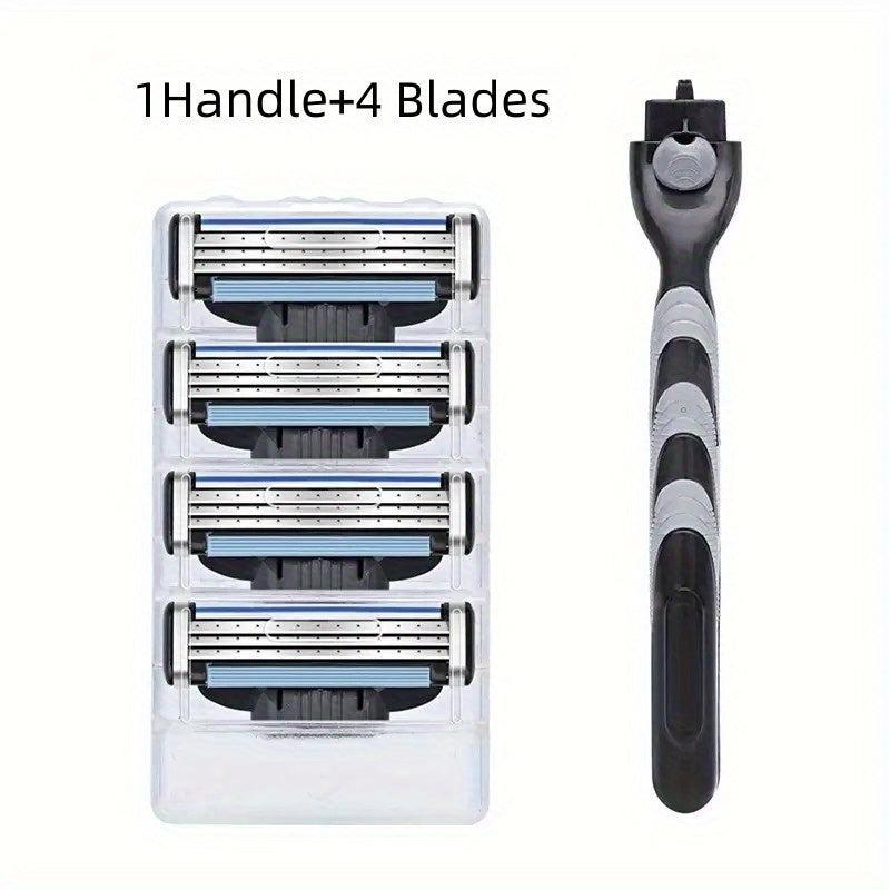 Sharp 3 Layer Razor Blades 12 8 4pcs Replacement Blades Vintage Wet Shaving