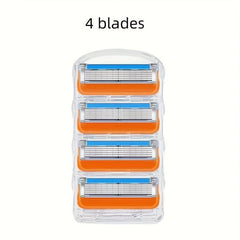 Sharp 5 layer Razor Blades 36 24 12 8 4pcs Replacement Blades Stainless Steel