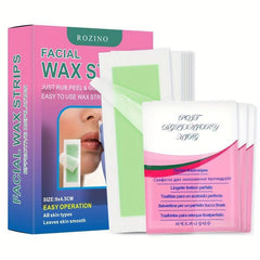 30PCS Body Wax Strips With Wet Tissues for Painless Hair Removal