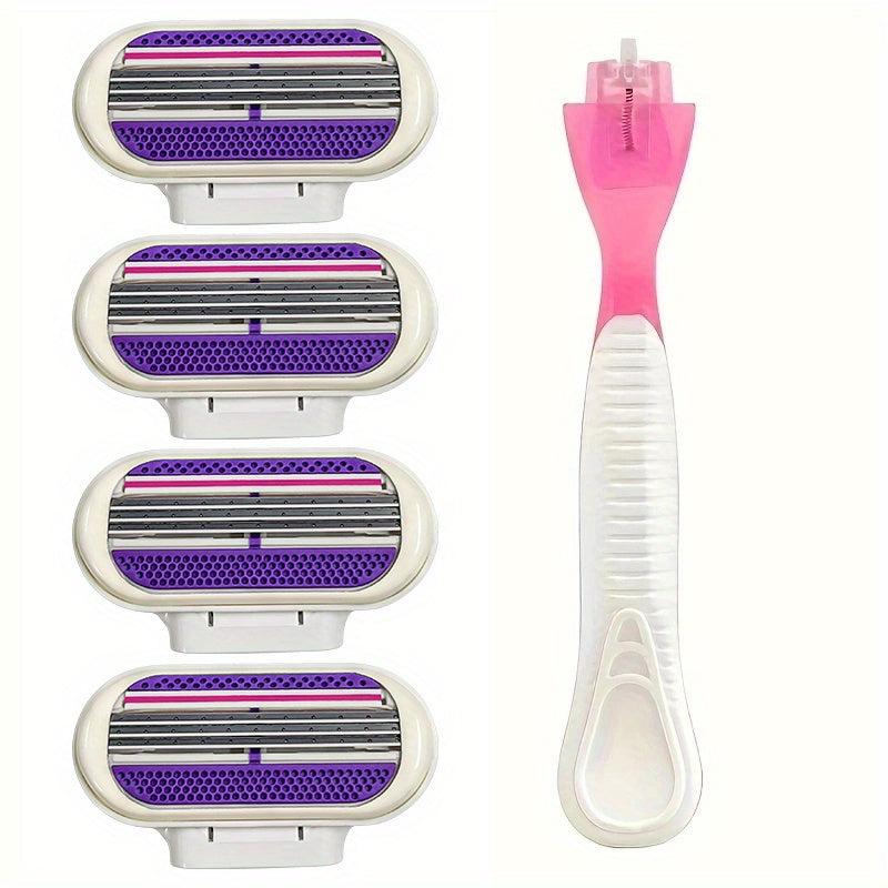 Softy 3 Layer 4 Blades Razor Blade For Women