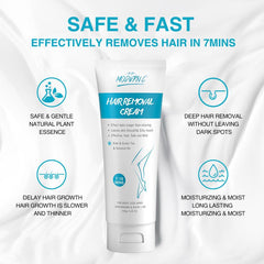 Aloe Hair Removal Cream for Men and Women Moisturizing Formula 120g