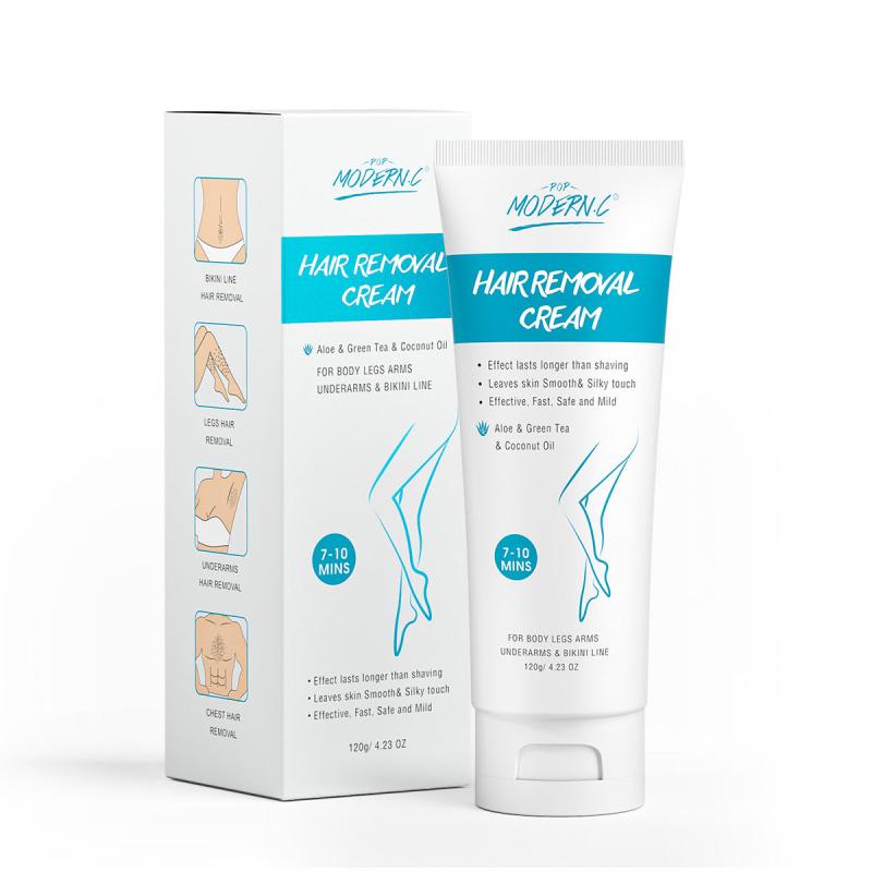 Aloe Hair Removal Cream for Men and Women Moisturizing Formula 120g