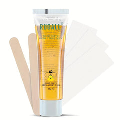 Natural Sugar Wax Hair Removal Kit for Bikini Brazilian Arms Legs Waxing