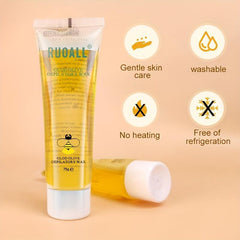 Natural Sugar Wax Hair Removal Kit for Bikini Brazilian Arms Legs Waxing