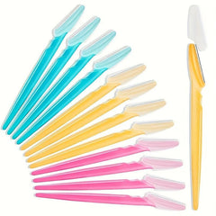 100 Pcs Eyebrow Razor Exfoliating Dermaplaning Tool Eyebrow Shaper Face Razor