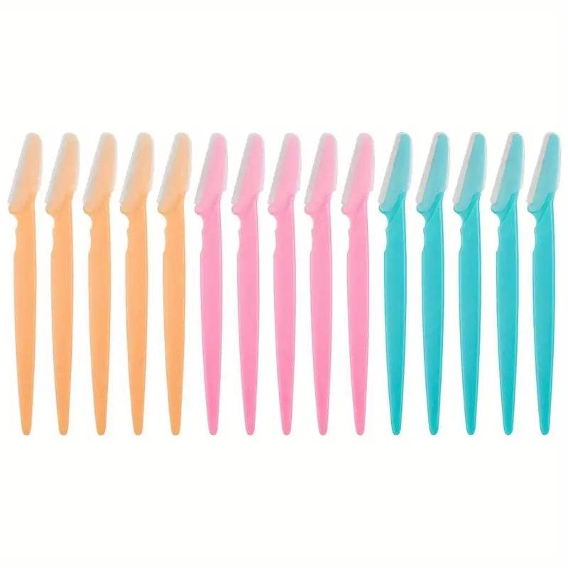 100 Pcs Eyebrow Razor Exfoliating Dermaplaning Tool Eyebrow Shaper Face Razor