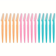 100 Pcs Eyebrow Razor Exfoliating Dermaplaning Tool Eyebrow Shaper Face Razor